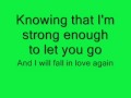 Leann Rimes-One Way Ticket + LYrics