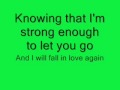 Leann Rimes-One Way Ticket + LYrics 