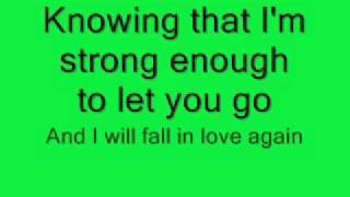 Leann Rimes-One Way Ticket + LYrics
