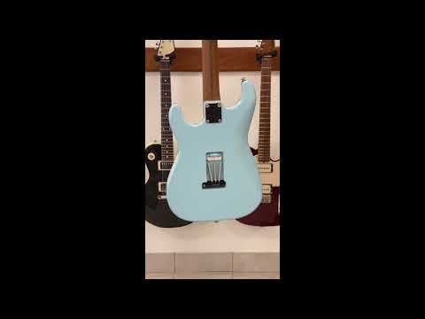 CP Thornton HTL2 Guitar – Sonic Blue/India Ivory image 4