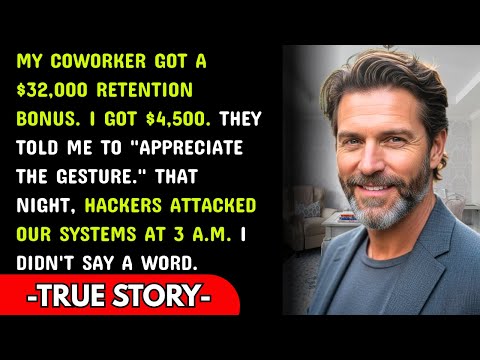 My Coworker Got a $32,000 Retention Bonus. I Got $4,500—So I Walked Out at 3 A.M | Corporate Revenge