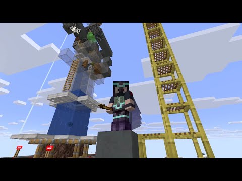 Etho Plays Minecraft - Episode 596: 360 Pearl Launcher