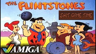 SHIT GAME TIME: THE FLINTSTONES (AMIGA - Contains Swearing!)
