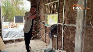 Eski Teknik Direktörün Evi Nasıl Yapılıyor? | 70 m² Hafif Çelik Ev İnşaat Turu |