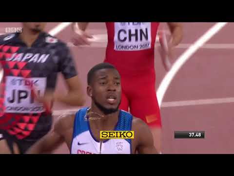 Mens 4 x 100 Relay Final 2017