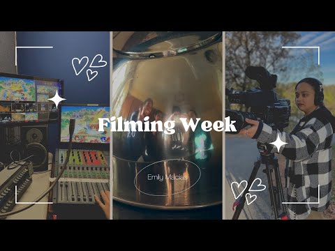 FILMING WEEK | Pilot + Acting 🎬🎥