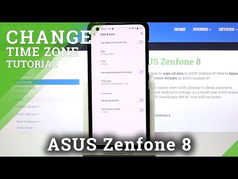 How to Change Date and Time in ASUS ZenFone 8 – Find Time Zone Options