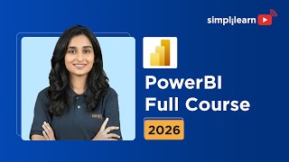 Power BI With AI Full Course 2026 [FREE] | Power BI With AI Tutorial | Power BI Course | Simplilearn