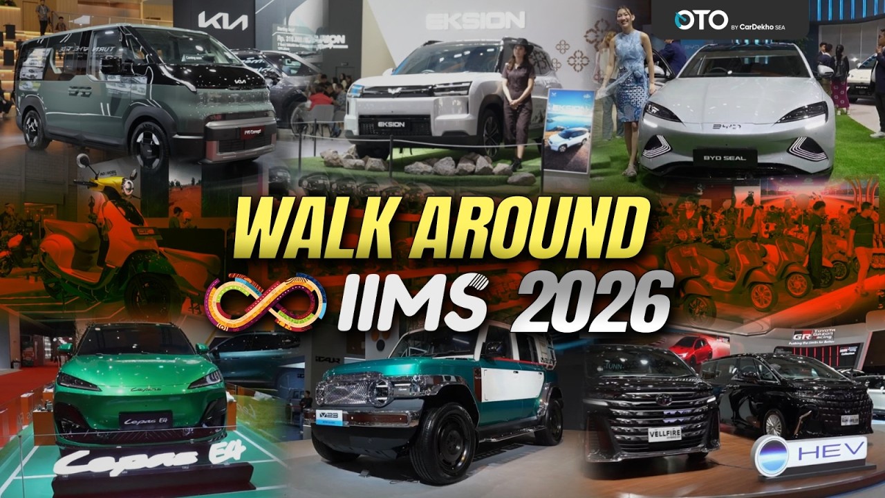 INTIP MOBIL DAN MOTOR BARU SERTA BERAGAM AKTIVITAS SERU DI IIMS 2026.