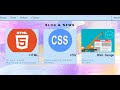 How to make BLOG using HTML & CSS