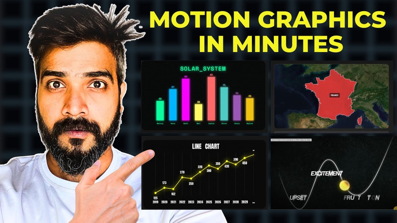 Create Motion Graphics IN MINUTES with AI