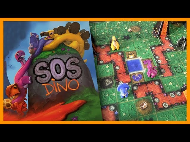 Vídeo relacionado con Iello CSGSOSD SOS Dino Cooperative Board Game, Multicolour
