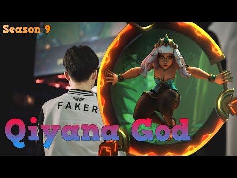 Faker Training Qiyana! - Faker Qiyana vs Renekton Mid - LoL Season 9 KR Ranked | LoL Replays