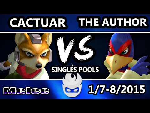 Paragon 2015 - Cactuar (Fox) Vs. The Author (Falco) SSBM Singles Pools - Melee