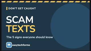 How to Spot a Scam Text: 5 Warning Signs (Explained Simply)