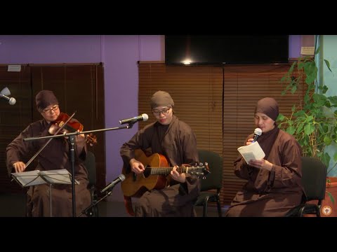 The 16 Exercises of Mindful Breathing | Song by Plum Village sisters, Uploaded 2020 11 02