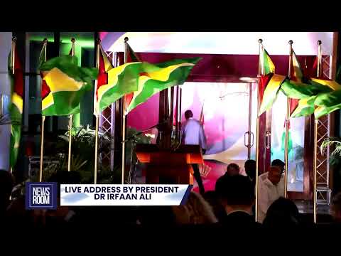 WATCH | Live address by President Dr Irfaan Ali