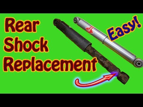 How to Replace Rear Shocks  on Most Vehicles - Acadia, Terrain, and Equinox Rear Shock Replacement