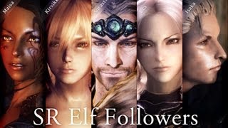 Skyrim Mod: SR Elf Followers