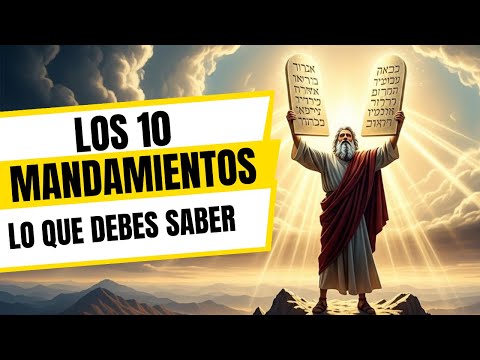 Los 10 Mandamientos de Dios: Explicados de Forma Clara y Profunda #biblia  #losdiezmandamientos #fe