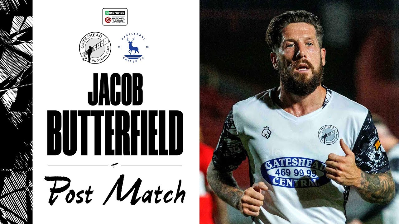 💬 “Performance was a step in the right direction” | Jacob Butterfield on Hartlepool (H) | POST-MATCH