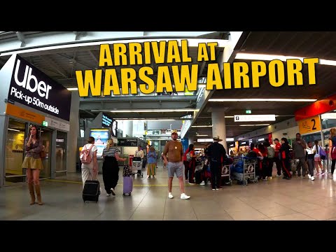 Your Virtual Arrival at Warsaw Chopin Airport, Poland (WAW)