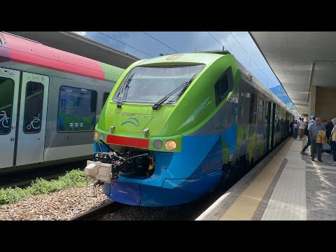 IN VIAGGIO FRA VENETO E TRENTINO A BORDO DI MINUETTO DIESEL TRENTINO TRASPORTI - LA VALSUGANA