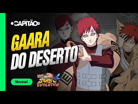 Todos os Jutsus e Skins de GAARA do DESERTO | Naruto Storm 4 Evolution MOD