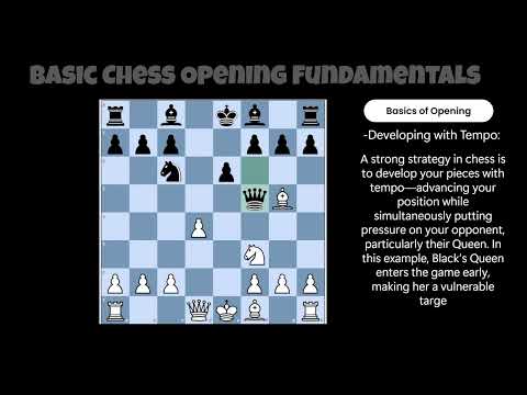 Queen Trap Wilhelm Steinitz Vs Henry Edward Bird Basic Opening Fundamentals |Developing with Tempo|