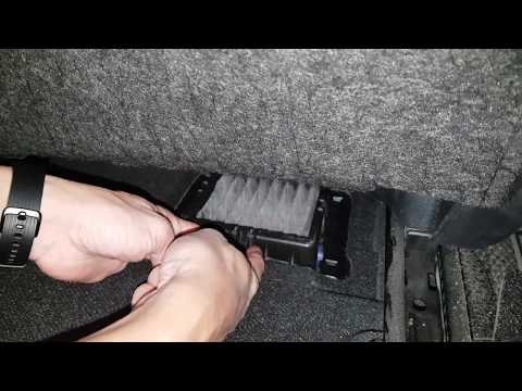 Thumbnail for Cleaning Toyota Sienta Hybrid Battery Cooling Fan Filter by Toyota Sienta