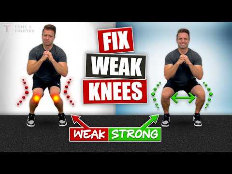 BEST Knee Strengthening Exercises for Beginners [Fix Knee Pain]