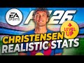 FC 26 So Aktualisieren Sie Andreas Christensens Realistische Statistiken Und Ausrüstung FC Ba