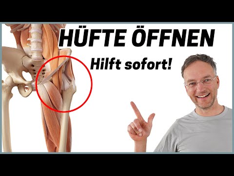 Hüfte ganz einfach ÖFFNEN (Diese Übung kennt niemand!)
