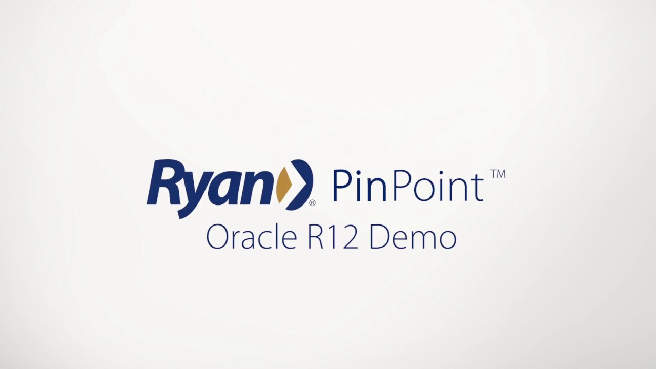 PinPoint Oracle R12 Demo