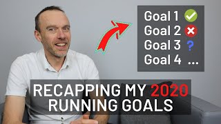 Recapping My 2020 Running Goals