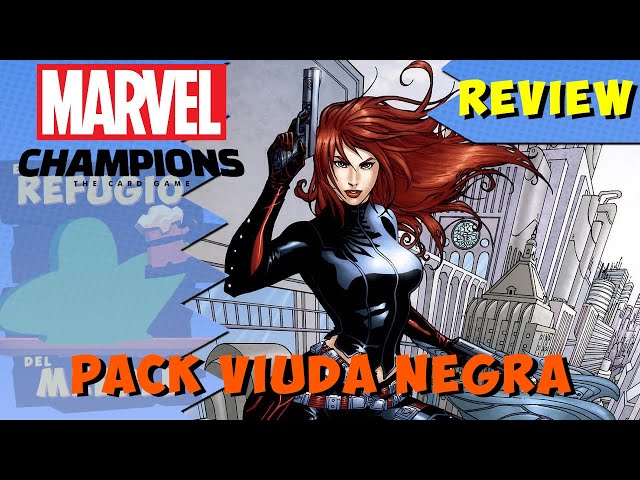 Vídeo relacionado con Fantasy Flight Games- Marvel Champions - Viuda Negra, Color (MC07ES)