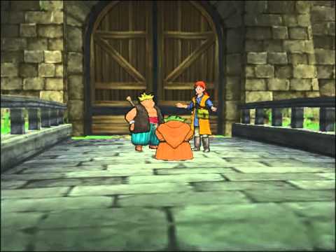 13 Dragon Quest 8 Cut-scene - Following Dhoulmagus to the Checkpoint