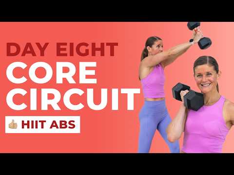 15 Minute Abs and Core Kettlebell Workout All Standing