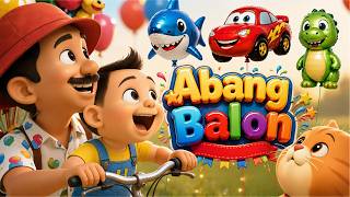 Download lagu The Balloon Man Goes Around the Park 🎈 Children's Songs The Dovi Family mp3
