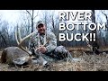 BEAUTIFUL Mississippi River Bottom Buck!! | Southern Rut Hunting Action!
