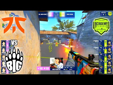 BIG Academy vs fnatic Rising - WePlay Academy League Season 1 | CSGO HIGHLIGHTS