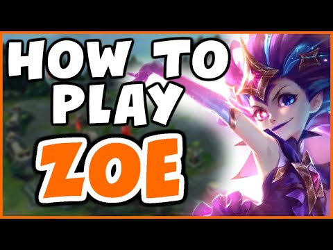 HOW TO PLAY ZOE VS SYNDRA | Challenger Zoe - League of Legends