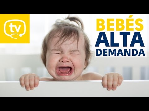 Claves para tratar a los bebés de alta demanda