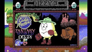 Best Commodore 64 Games - Fantasy World Dizzy (1990 Codemasters)