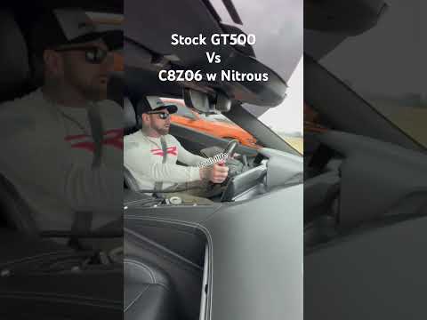 Corvette Z06 vs Ford Shelby GT500