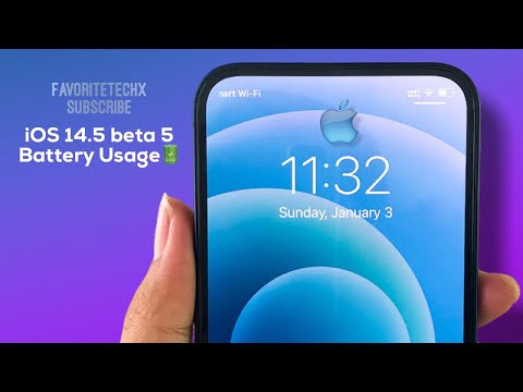 iOS 14.5 beta 5 on iPhone 12 Battery Usage 🔋