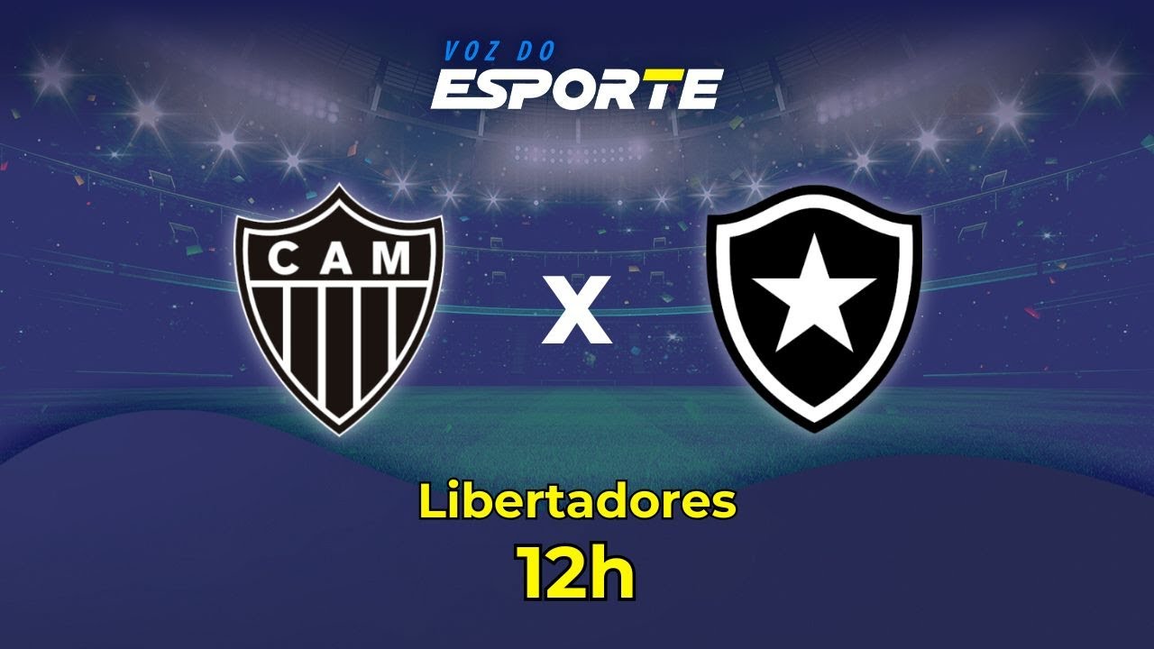 ATLÉTICO-MG X BOTAFOGO - AO VIVO | LIBERTADORES - 30/11/2024