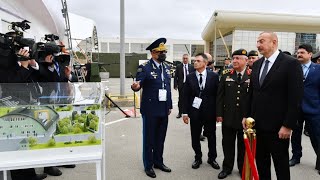 President Ilham Aliyev visited the 4th "ADEX" and 13th "Securex Caspian" exhibitions