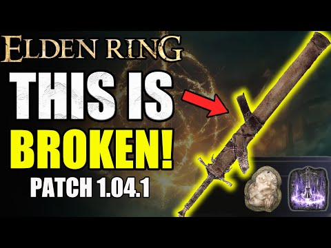 THIS WEAPON SHOULD NOT EXIST! BULLY EARLY ANY ELDEN RING BOSS | Broken Overpowered Bleed Greatsword!