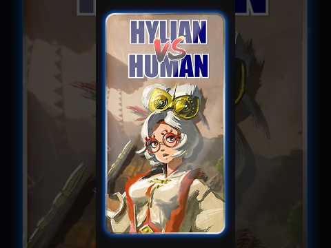 How are hylians and humans different? #zelda #nintendo #link #totk #gaming